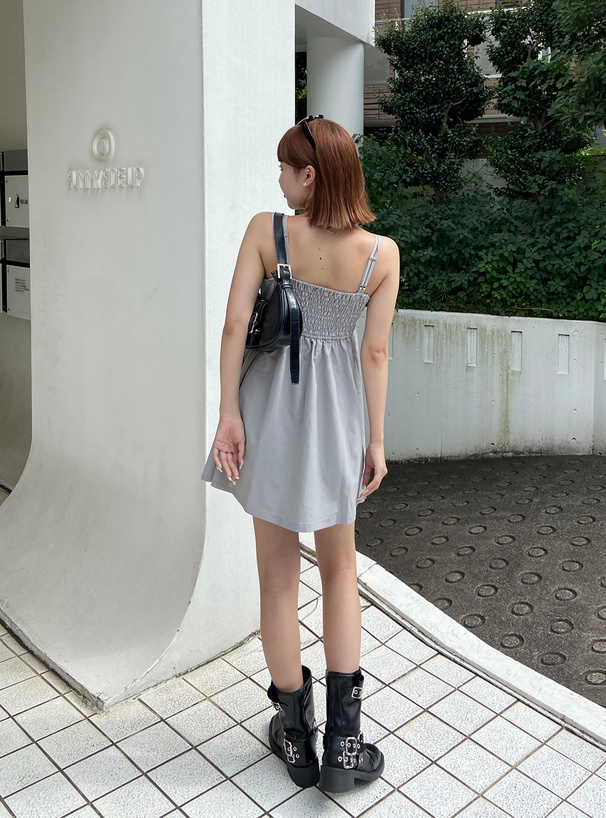 ドロストリボンキャミミニワンピース[ta146] | レディースファッション