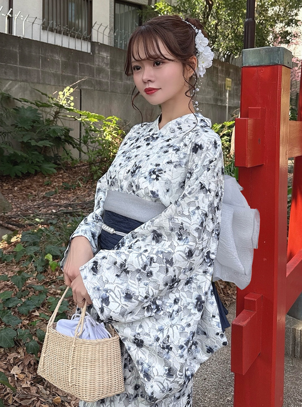 3点セット2Way花柄レースセパレート浴衣[tu1511] | レディース