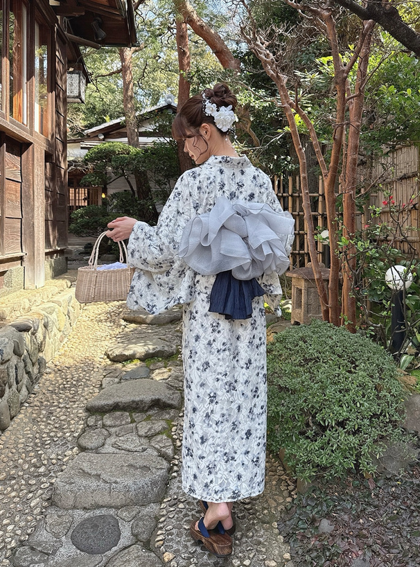 3点セット2Way花柄レースセパレート浴衣[tu1511] | レディース