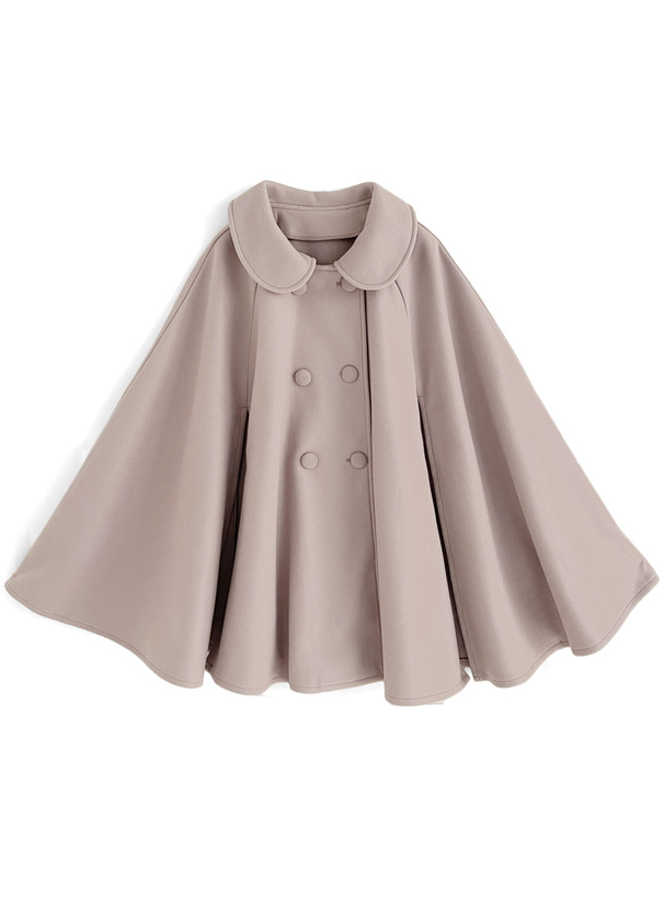 ベルト付きケープコート[ze762] | レディースファッション通販の