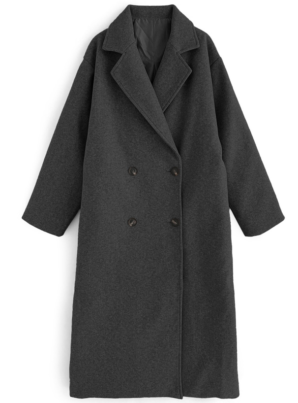 ダブルボタンチェスターコート[ze790] | レディースファッション通販の