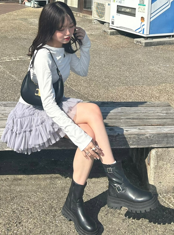 厚底エンジニアブーツ[zr1208] | レディースファッション通販の