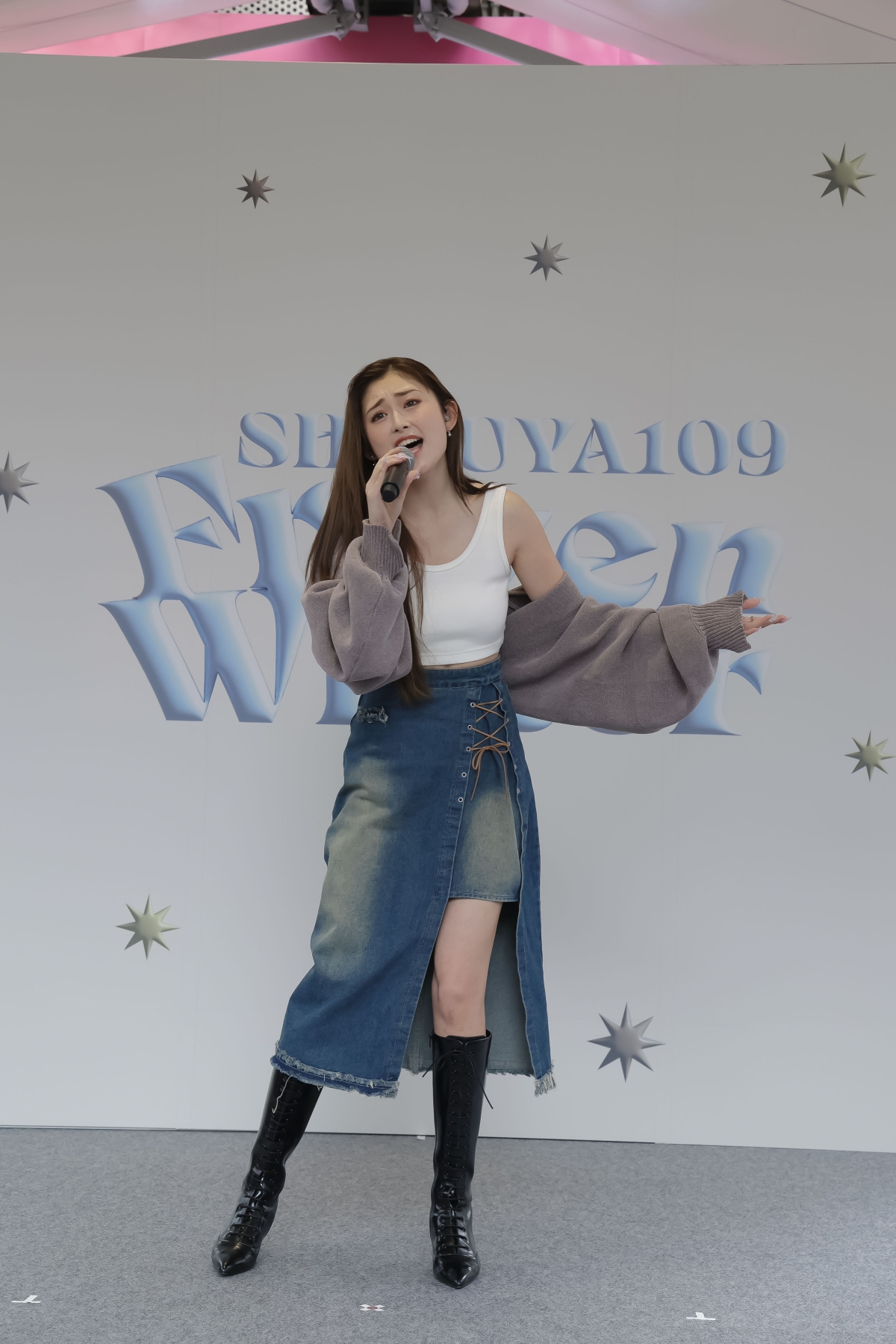 令和の白ギャル!! 「ゆうちゃみ」がSHIBUYA109 1階店頭イベント