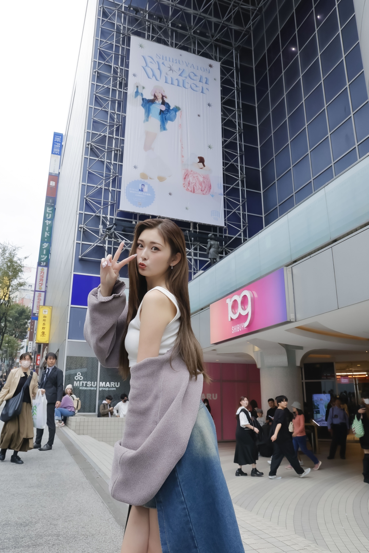 令和の白ギャル!! 「ゆうちゃみ」がSHIBUYA109 1階店頭イベント