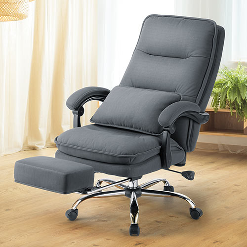 リクライニングチェア（寝れる・オットマン・フットレスト・クッション