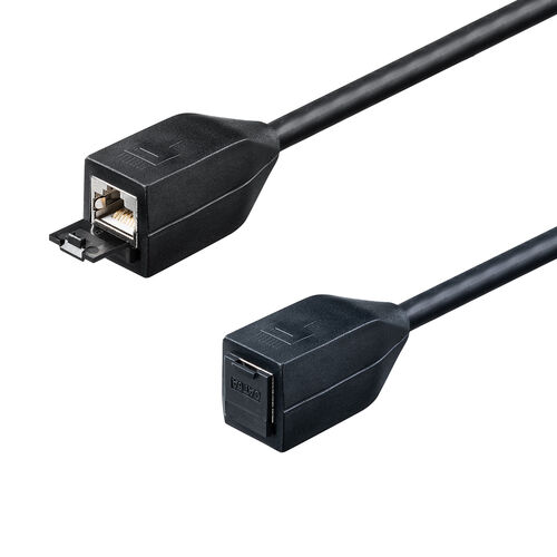 屋外用巻取り延長CAT6A LANケーブル（40m・ケーブルリール PUR