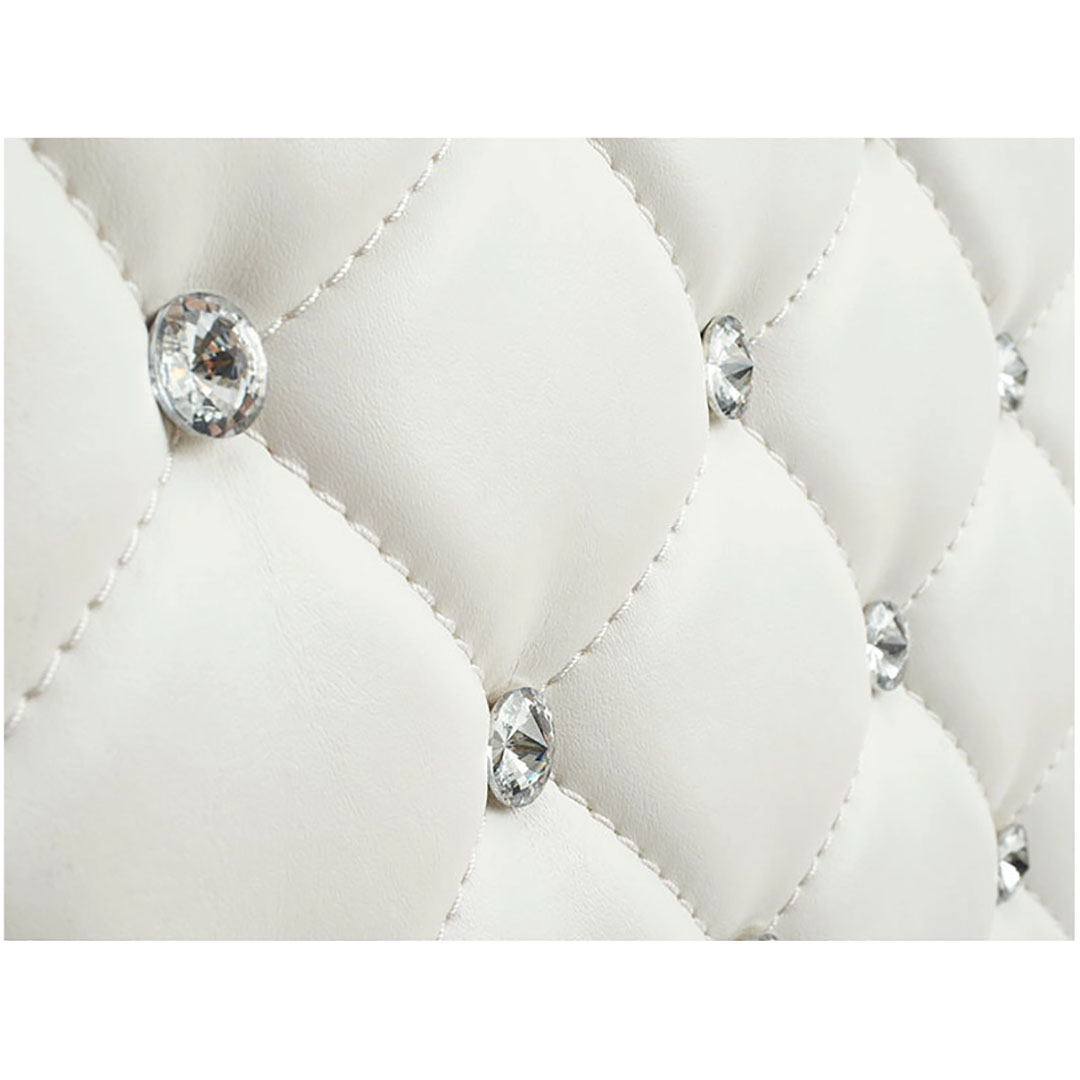 EYELASH GARAGE】キルティングワゴン(ホワイト)｜まつげエクステ商材の松風