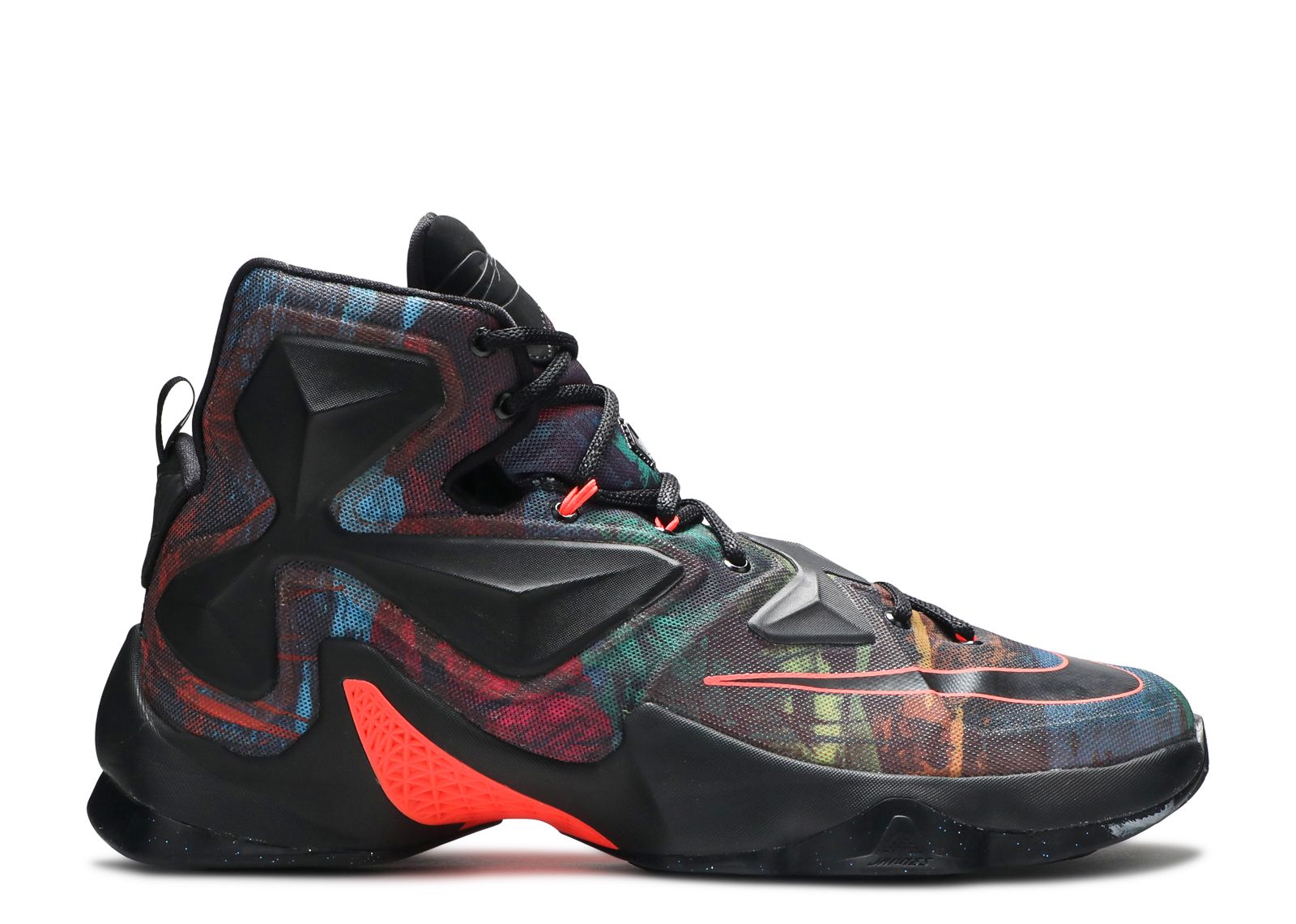 LeBron 13 'Akronite' - Nike - 807219 008 - black/black-hyper