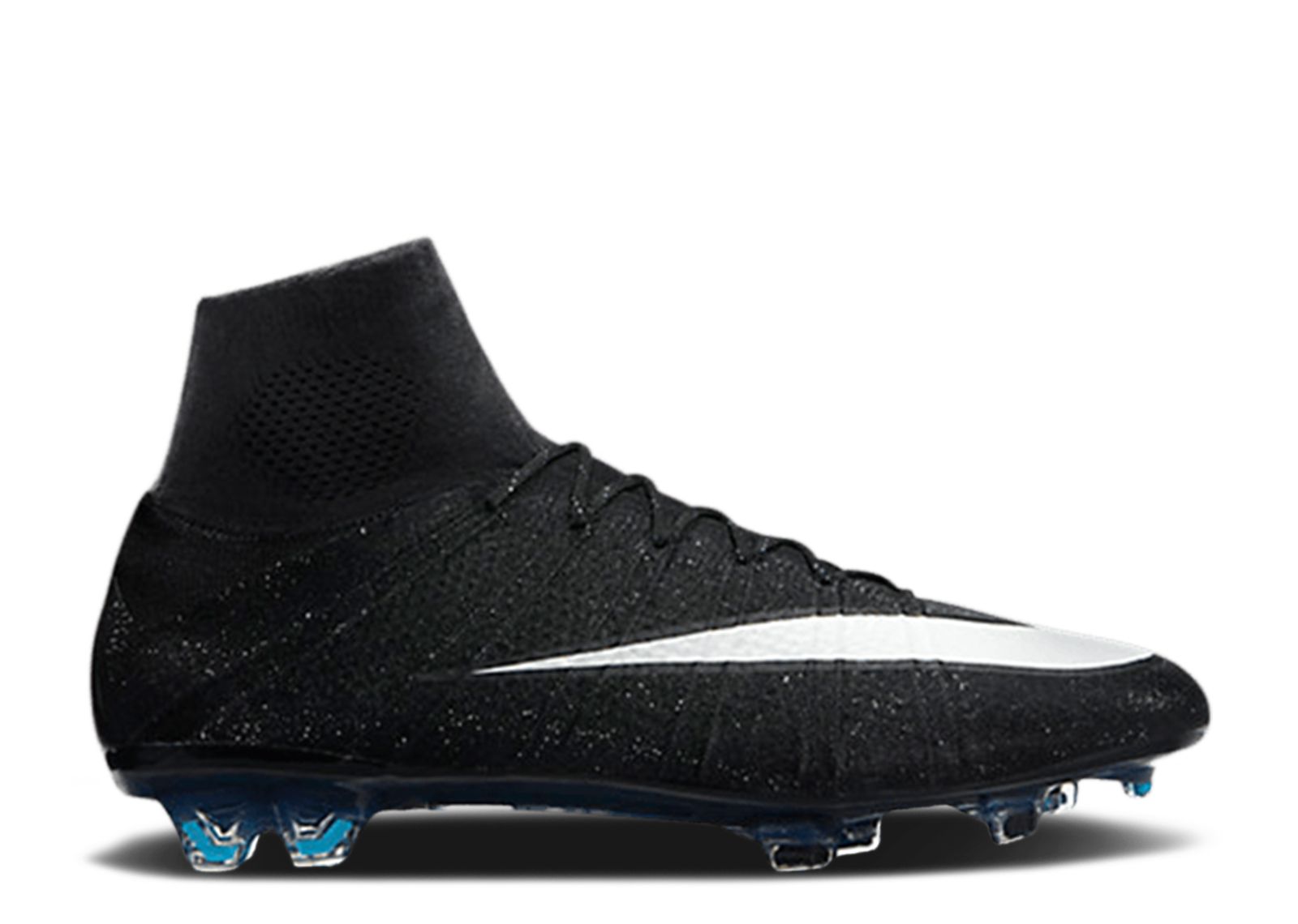 CR7 X Mercurial Superfly FG 'Black Neo Turquoise' - Nike - 677927