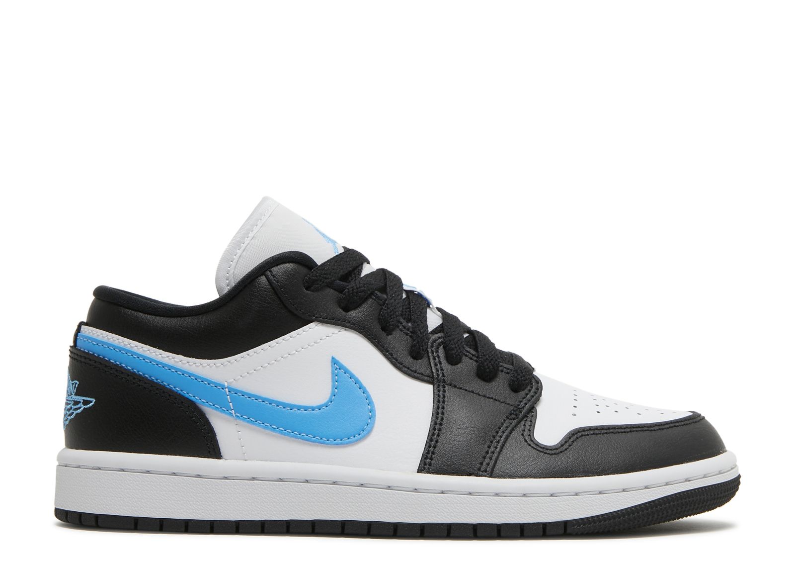 Wmns Jordan 1 Low 'Black University Blue' - Air Jordan - DC0774