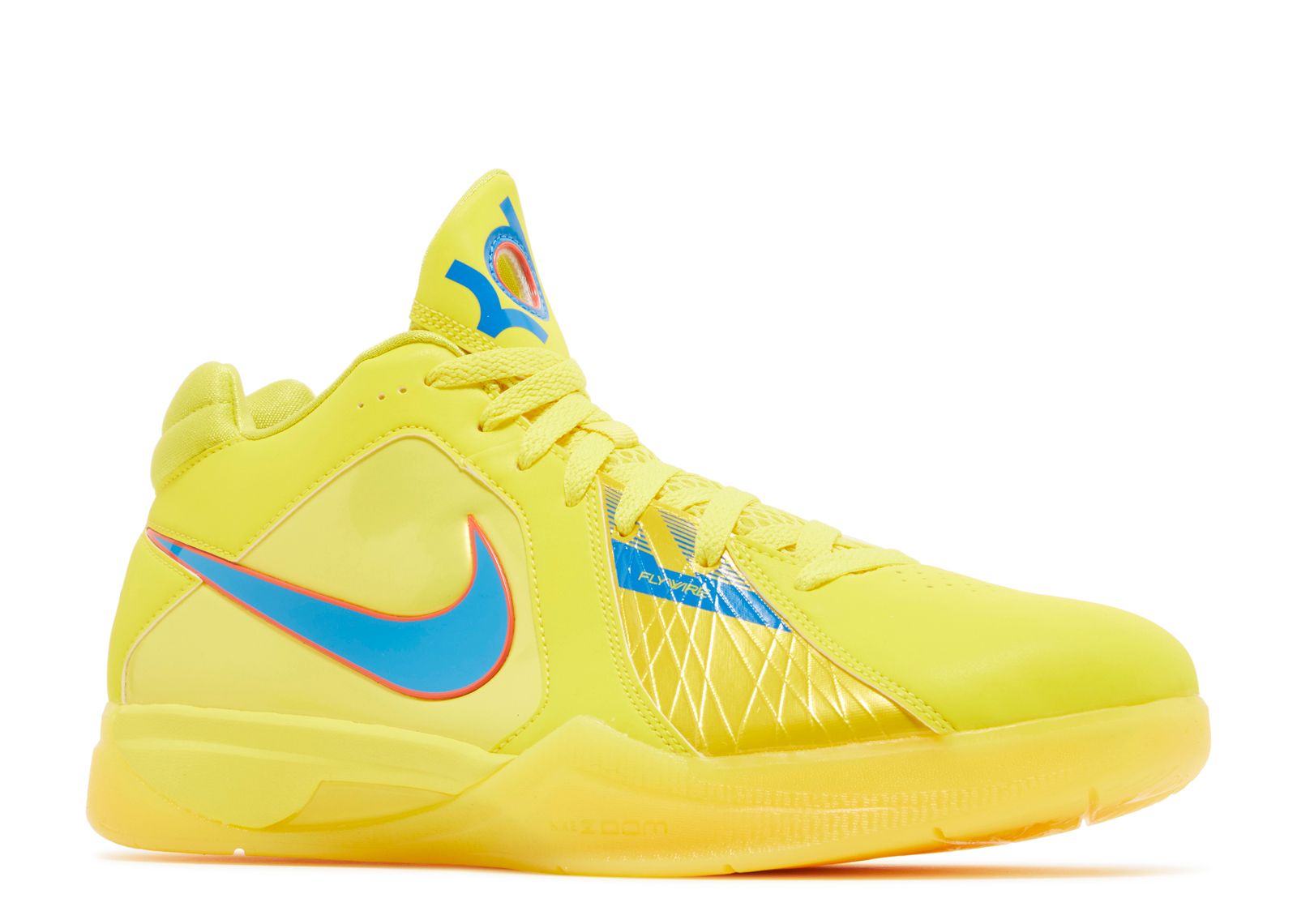 Zoom KD 3 'Christmas' 2023 - Nike - FD5606 700 - vibrant yellow