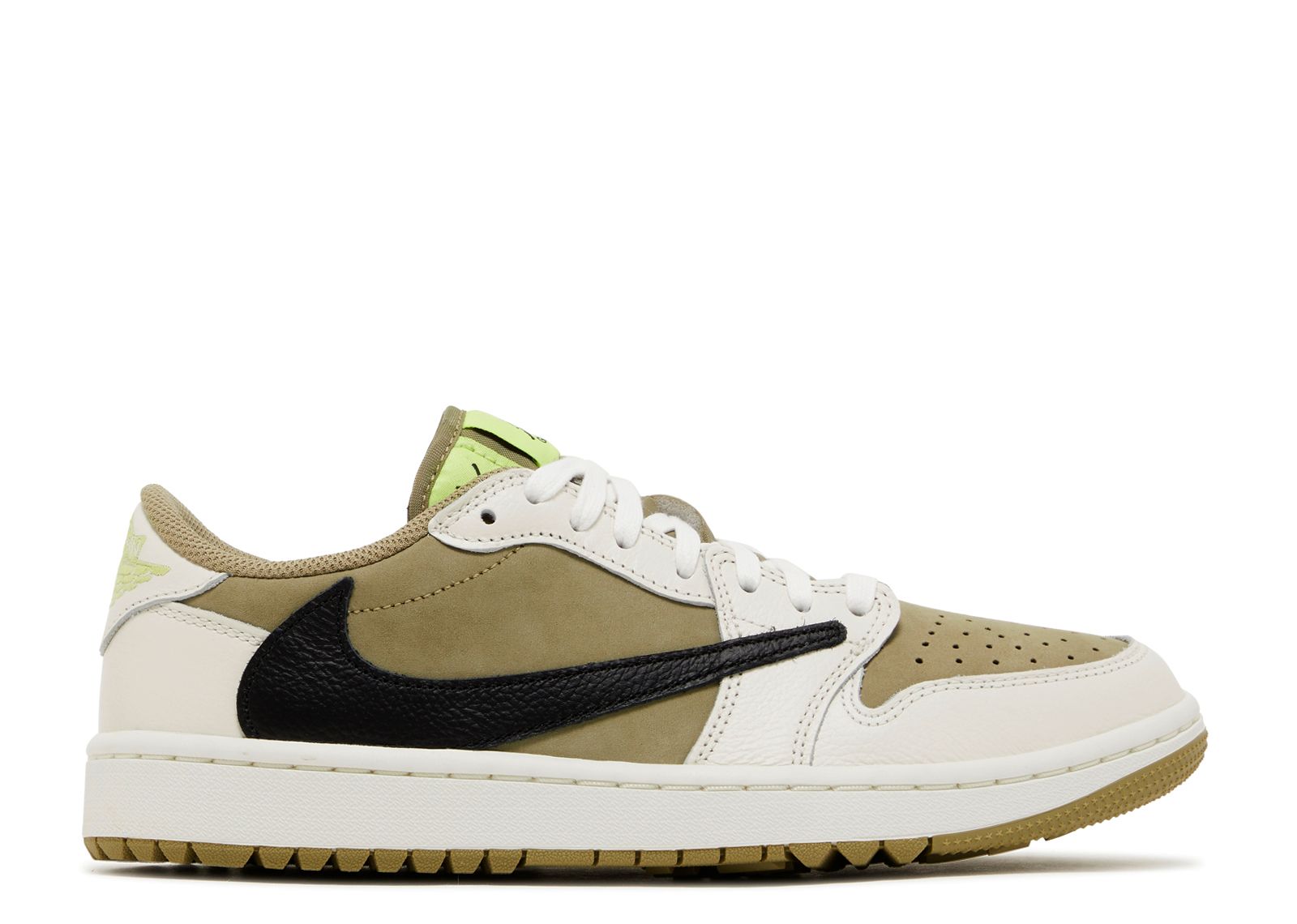 Travis Scott X Jordan 1 Low Golf 'Neutral Olive' - Air Jordan
