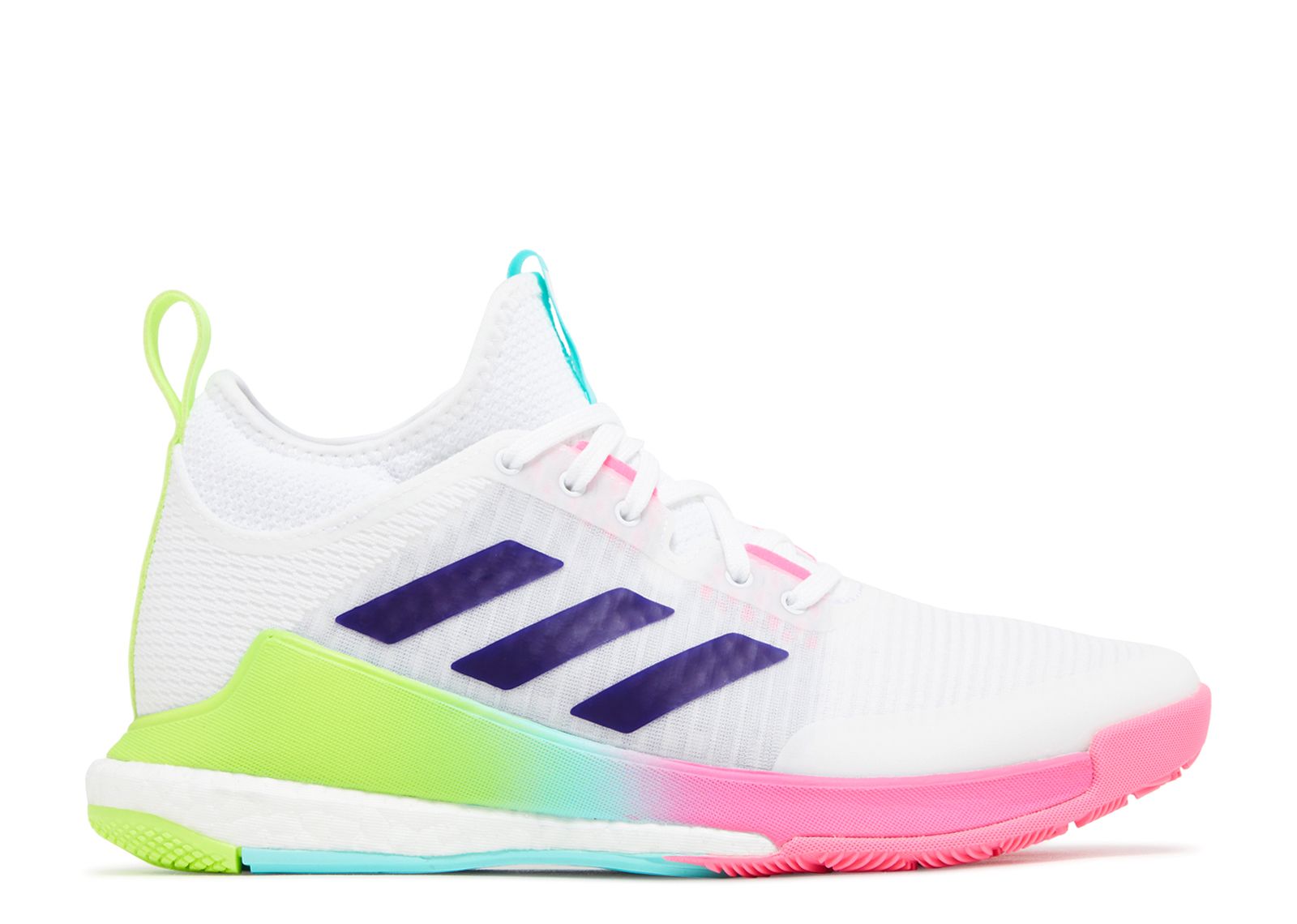 Wmns Crazyflight Mid 'White Purple Pink' - Adidas - HP3337 - cloud