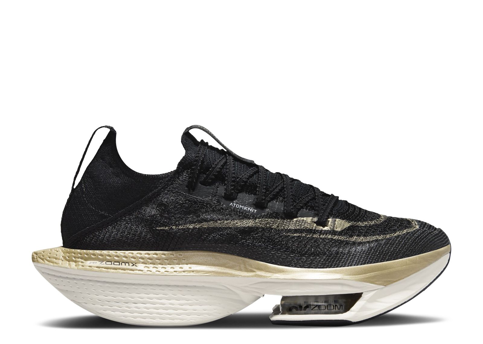 Wmns Air Zoom Alphafly NEXT% 2 'Black Metallic Gold Grain' - Nike