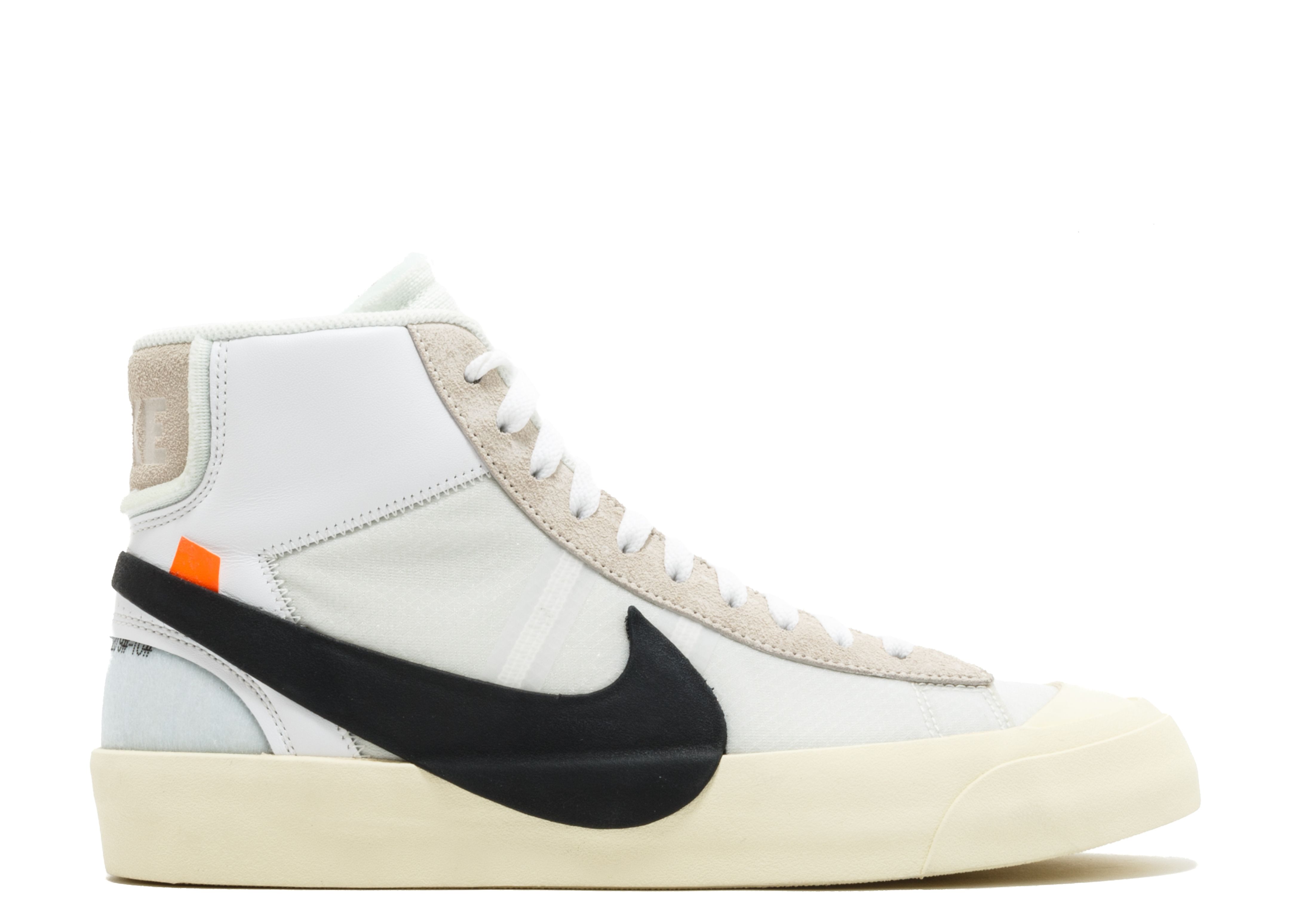 Off White X Blazer Mid 'The Ten' - Nike - AA3832 100 - white/black