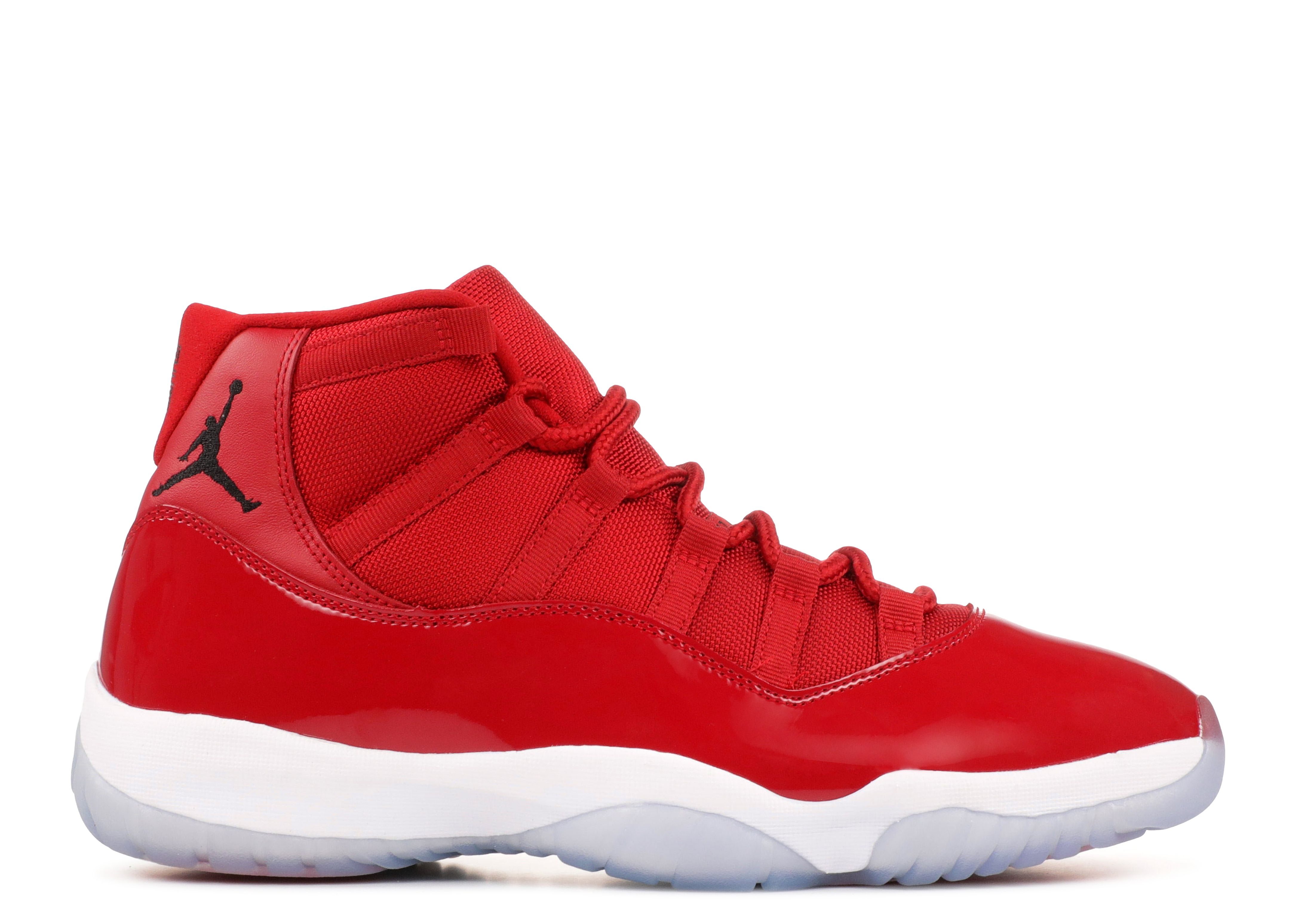 Jordan 11 Retro 'Win Like '96' - Air Jordan - 378037 623 - gym red