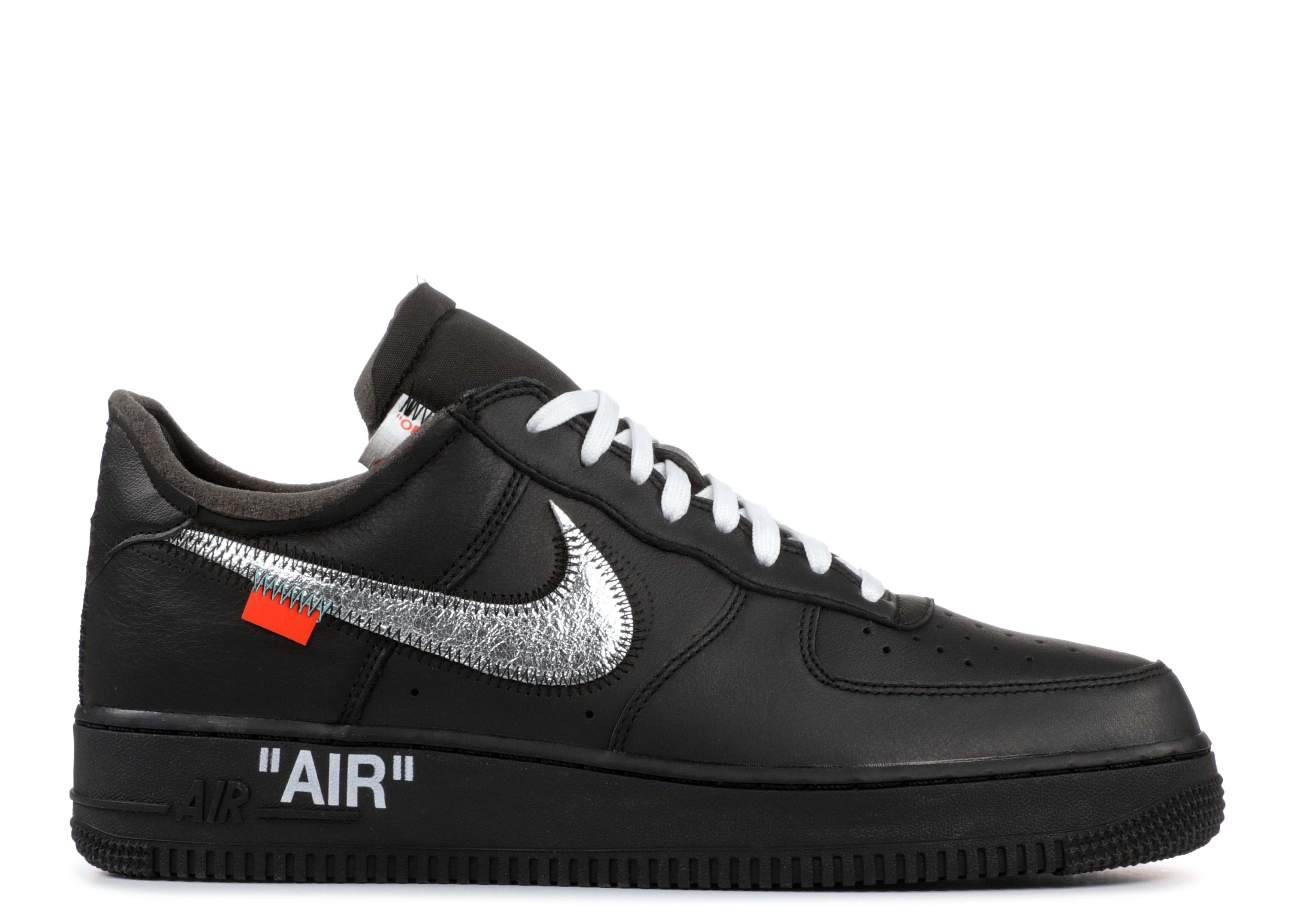 Off White X Air Force 1 Low '07 'MoMA' - Nike - AV5210 001 - black