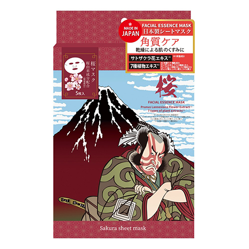江戸浮世絵 シートマスク 桜 5枚入｜【ハンズネットストア】