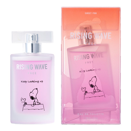 ライジングウェーブ フリー サンセットピンク オードトワレ スヌーピー
