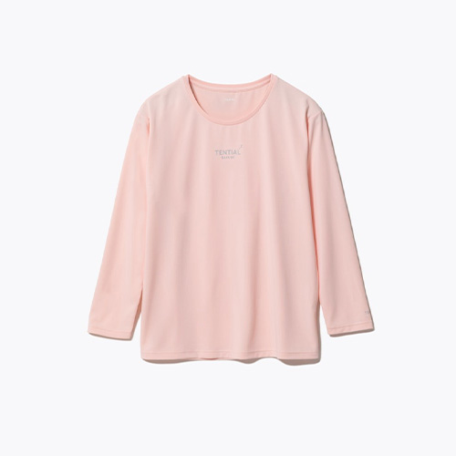 テンシャル（TENTIAL） BAKUNE Dry Women's 長袖Tシャツ ピンク／S