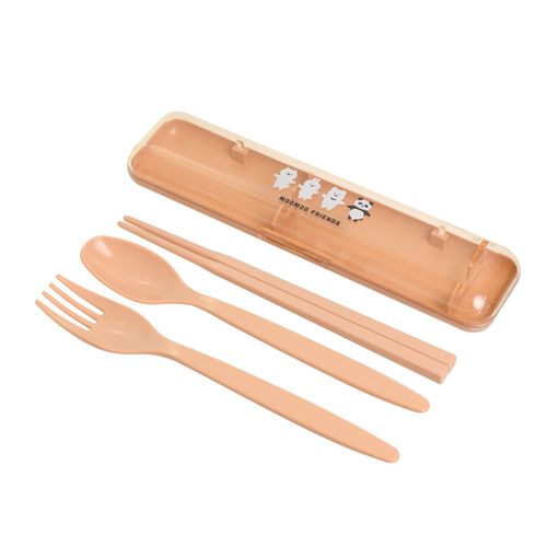 サブヒロモリ ムームー 抗菌トリオセット PCA3994－04 ピンク