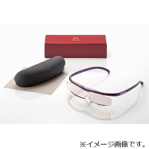 ハズキ（Hazuki） ハズキルーペ ラージ クリアレンズ ブラックグレー