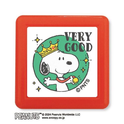 こどものかお Nスヌーピー浸透印スタンプ 2218－007 VERY GOOD