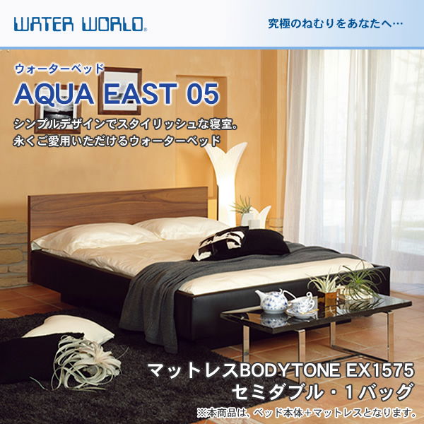 ウォーターベッド【送料無料 開梱 組立設置無料】AQUA EAST05 アクア