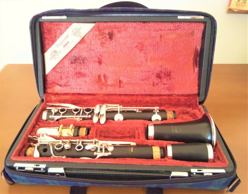 YAMAHA クラリネット本体とハードケース YAMAHA クラリネット YCL-252