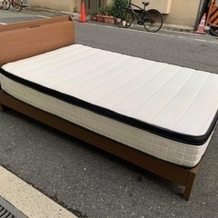 セミダブルベッド 収納付きベッド 大阪市西区まで引取りに来てくれる方