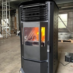 薪ストーブ ガラス窓付きで 自动温度制御