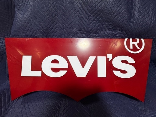 最終値下げ n非売品 レア LEVI'S 注文 立体アクリル看板