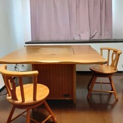囲炉裏 ダイニングテーブルの中古が安い！激安で譲ります・無料で
