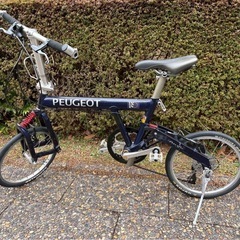 PEUGEOT 折りたたみ自転車(自転車)の中古が安い！激安で譲ります・無料