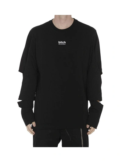 Hood By Air Hba 2007 Bitch Sweatshirt In Black | ModeSens Archive