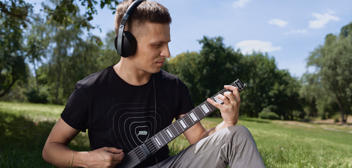 Meet the Jammy, a Portable Digital Travel Guitar | Guitar World