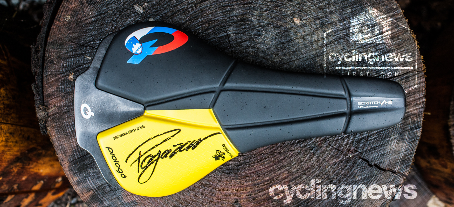 Object of Desire: Tadej Pogacar-signed Prologo Scratch M5 saddle