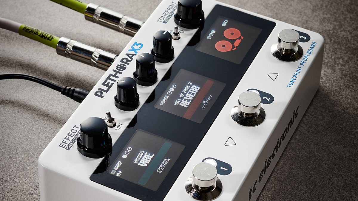 TC Electronic Plethora X3 TonePrint Pedalboard review | Guitar World