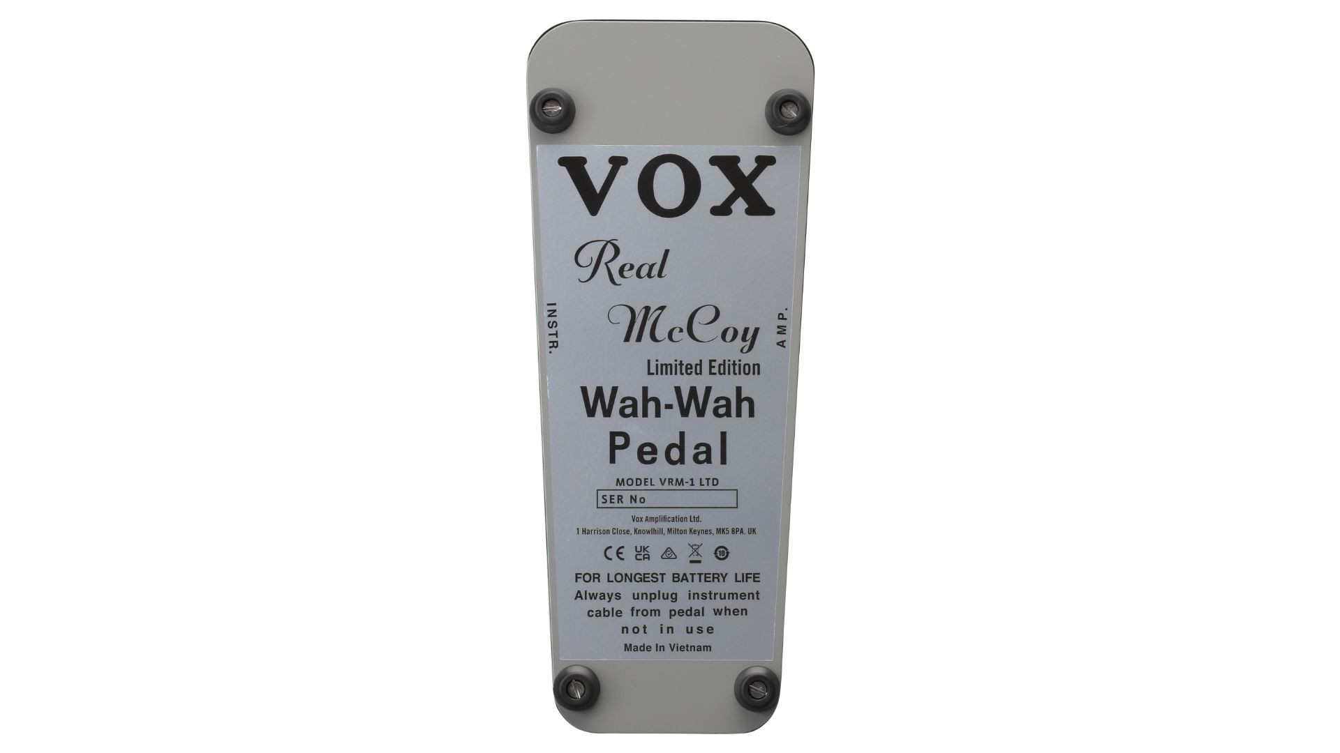 Vox's Real McCoy & V846 Vintage recreate early wah pedals | Guitar