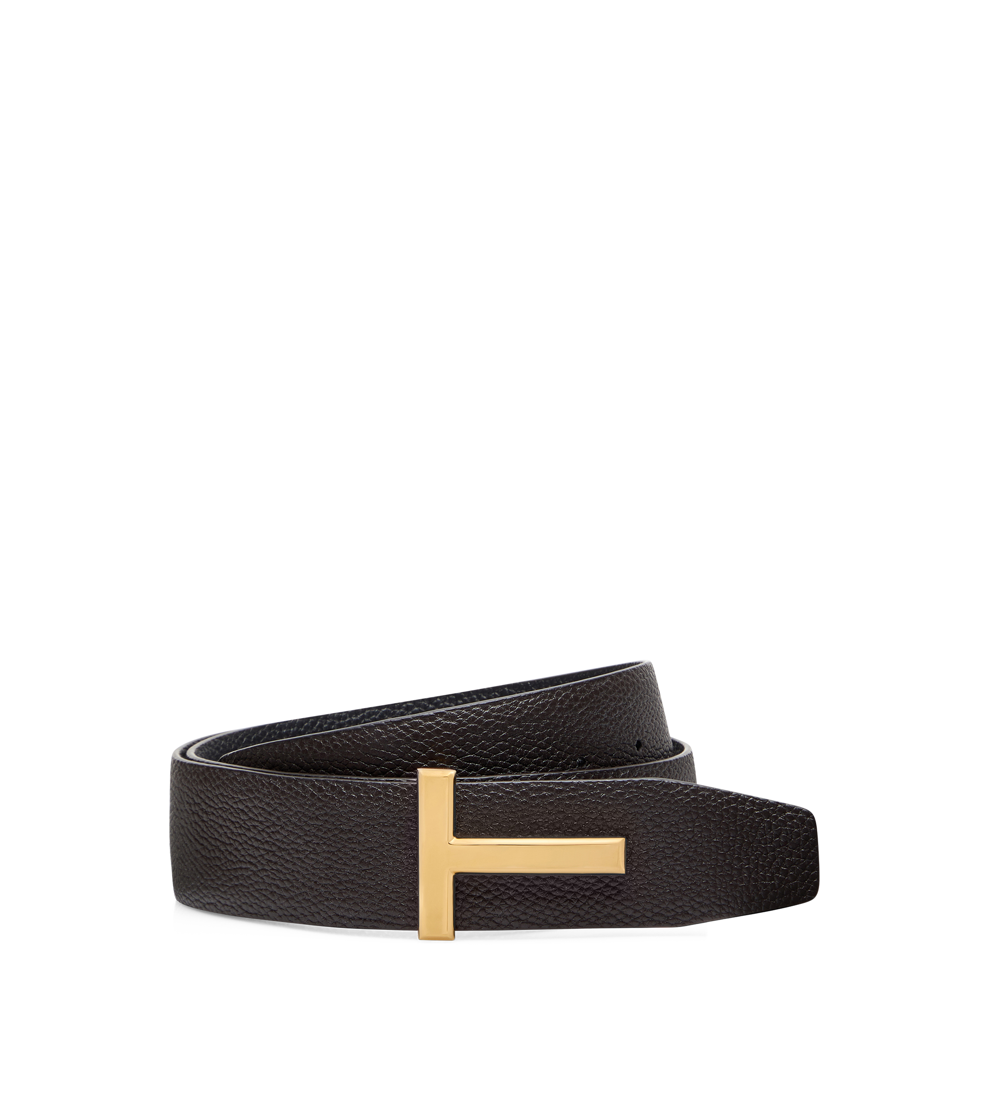 GRAIN LEATHER T ICON BELT | TOM FORD Fashion
