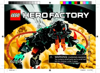 LEGO HERO Factory THORNRAXX • Set 6228 • SetDB