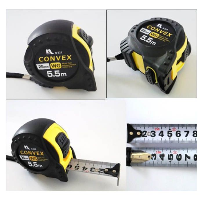 WGコンベックス N-522 25×5.5mの通販｜メジャー｜測定・計測用品