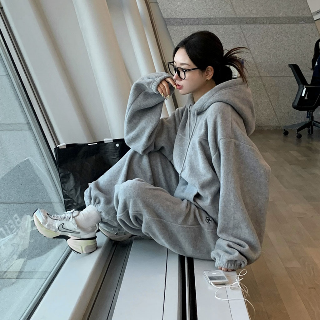 Rosasen グレー フード付きセットアップ M ORIGINAL) (単品購入可能