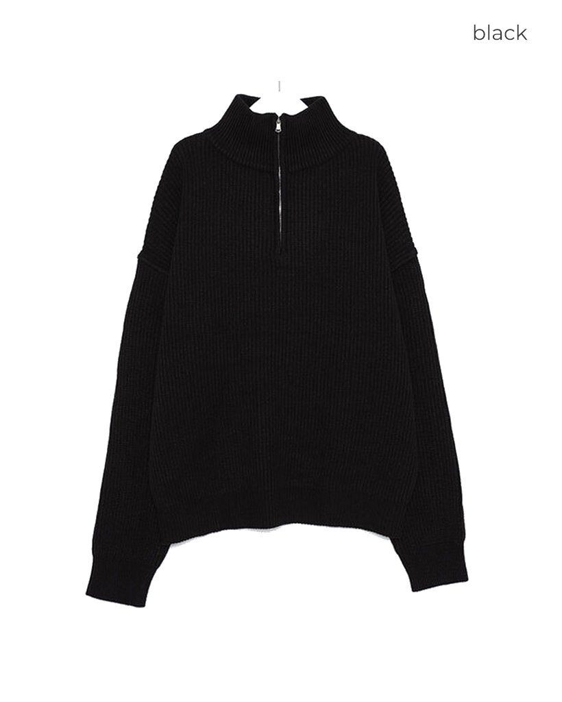 ハーフジップセーター | ファッション通販サイト NUGU