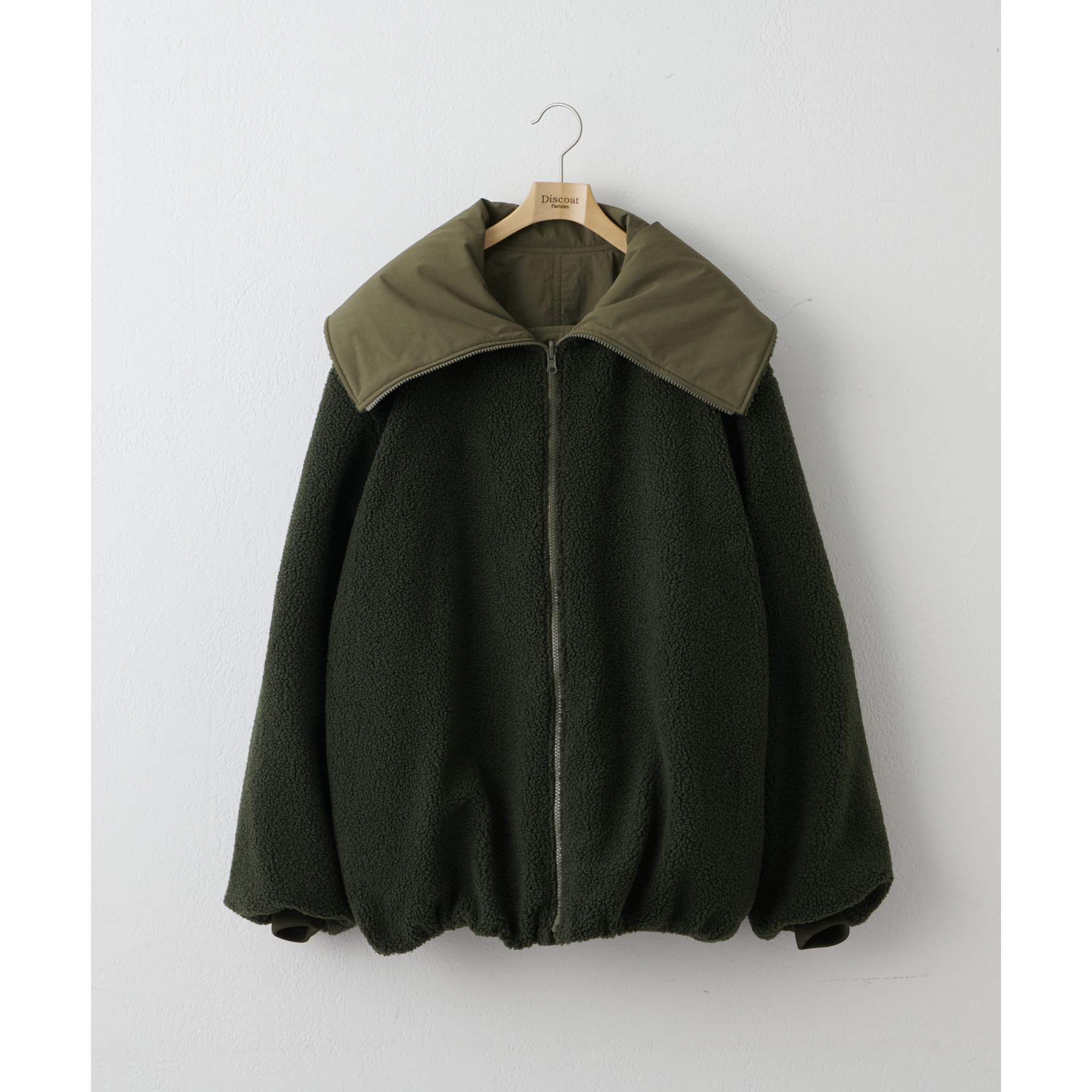 小顔見え/リバーシブル】ビッグカラーアウター≪インフルエンサー企画