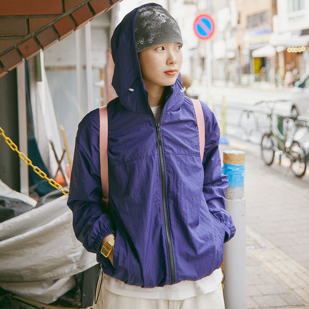 ナイロンストリングウィンドブレーカー | ファッション通販サイト NUGU