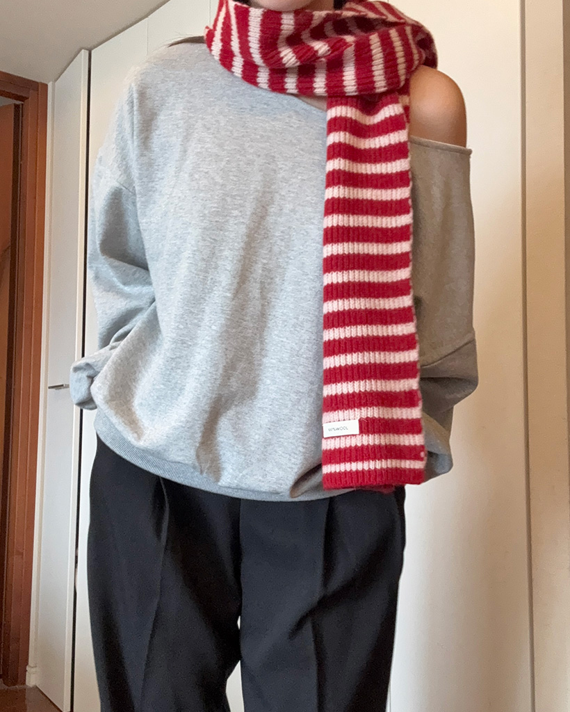 マルチボーダーマフラー | ファッション通販サイト NUGU