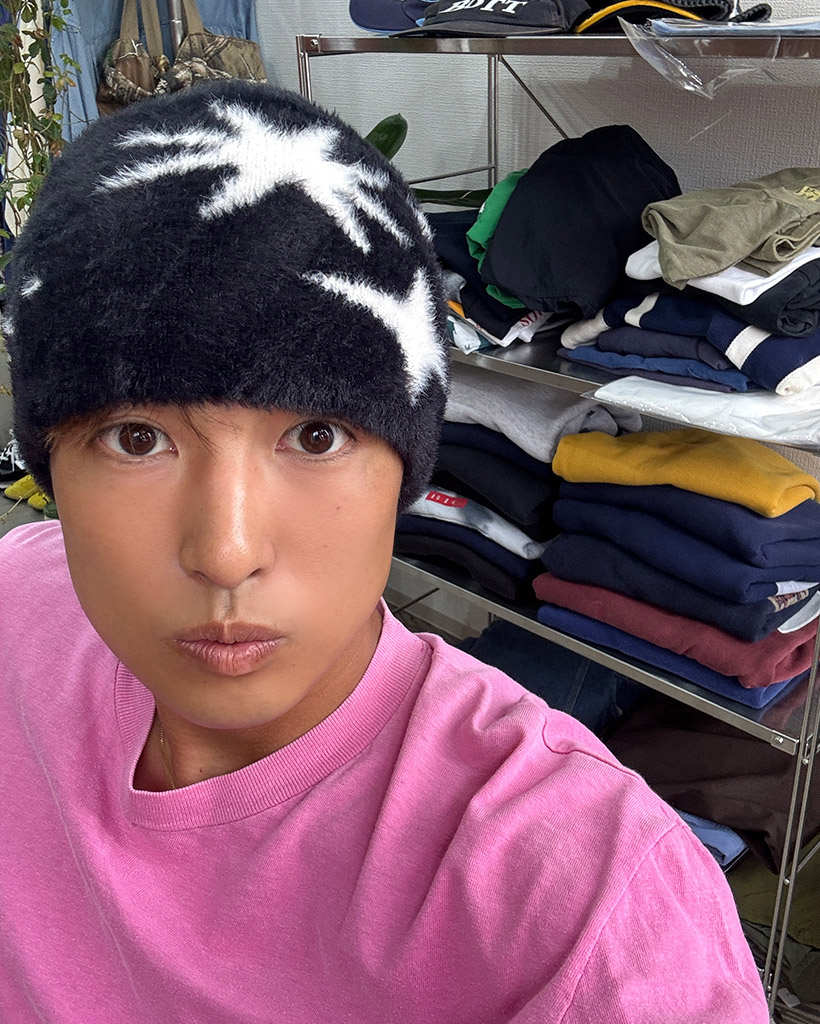 ユニセックス スター刺繍ビーニー | ファッション通販サイト NUGU