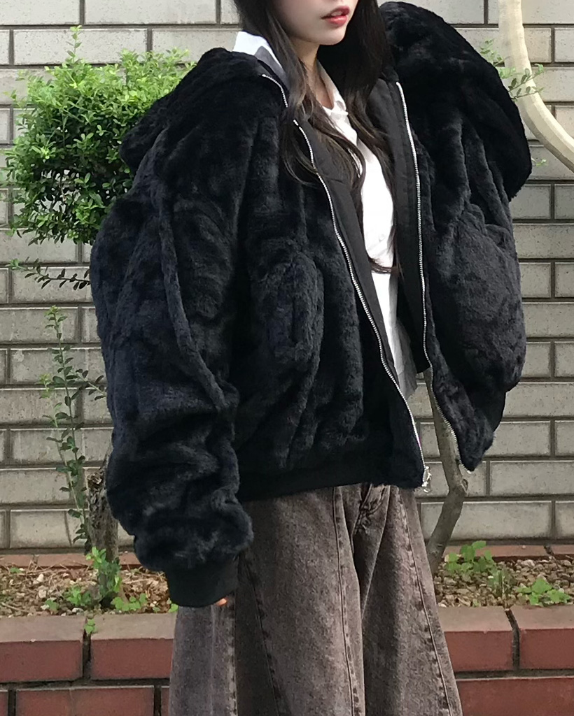 オーバーサイズファーブルゾン | ファッション通販サイト NUGU