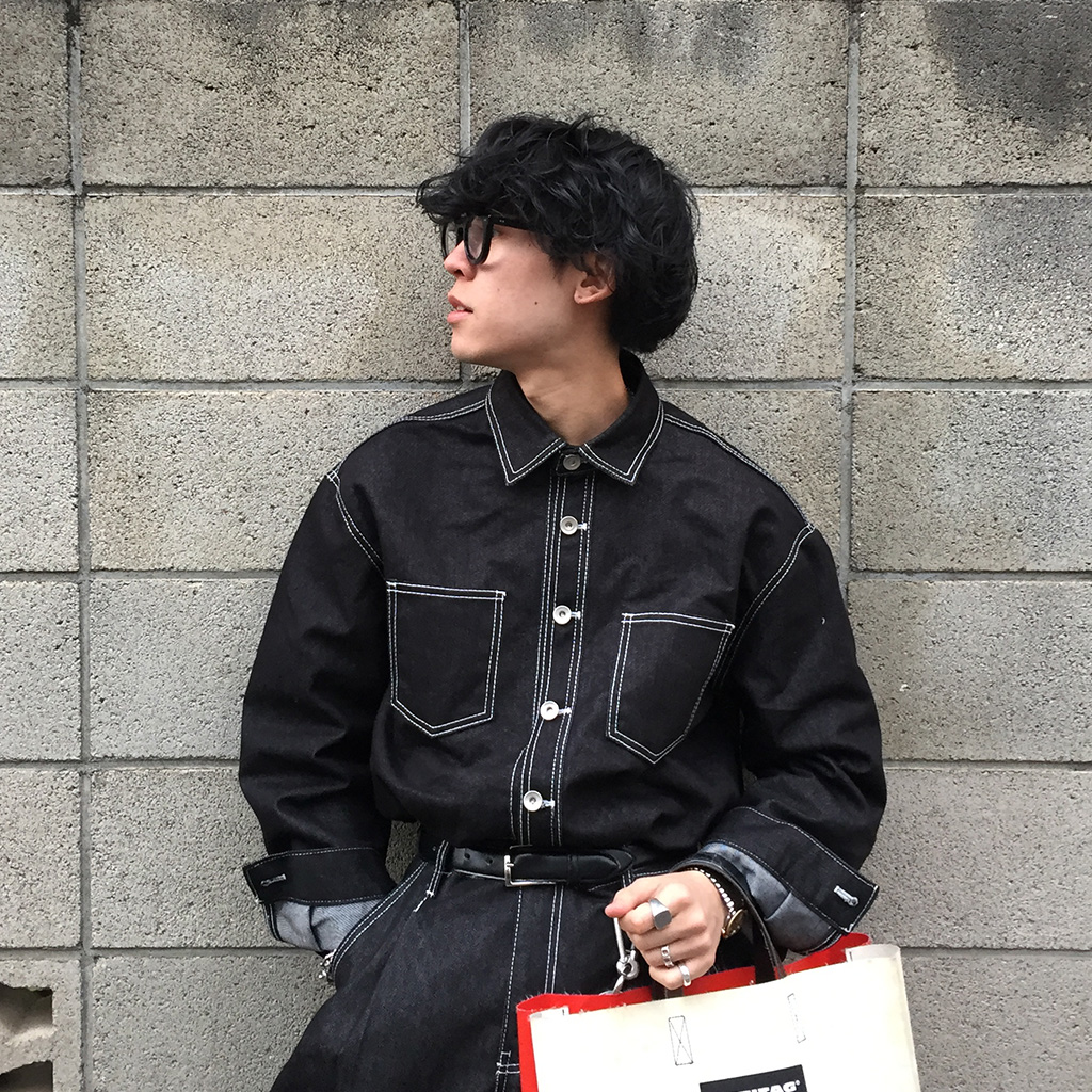 セットアップステッチデニムジャケット | ファッション通販サイト NUGU